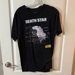 Fifth Sun Black Death Star Graphic Tee